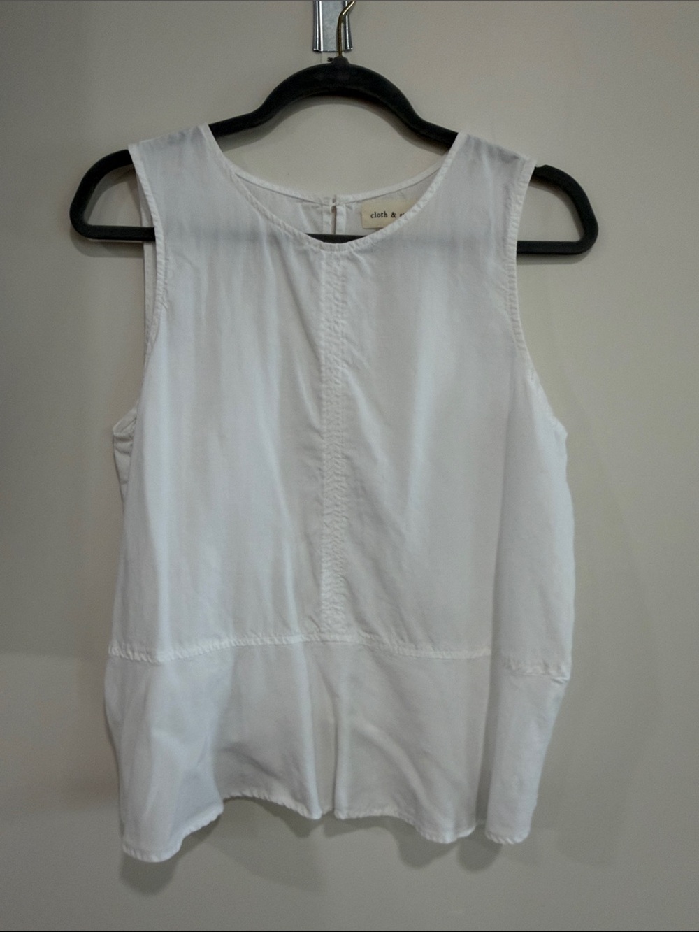 Cloth & Stone Ivory Sleeveless Top